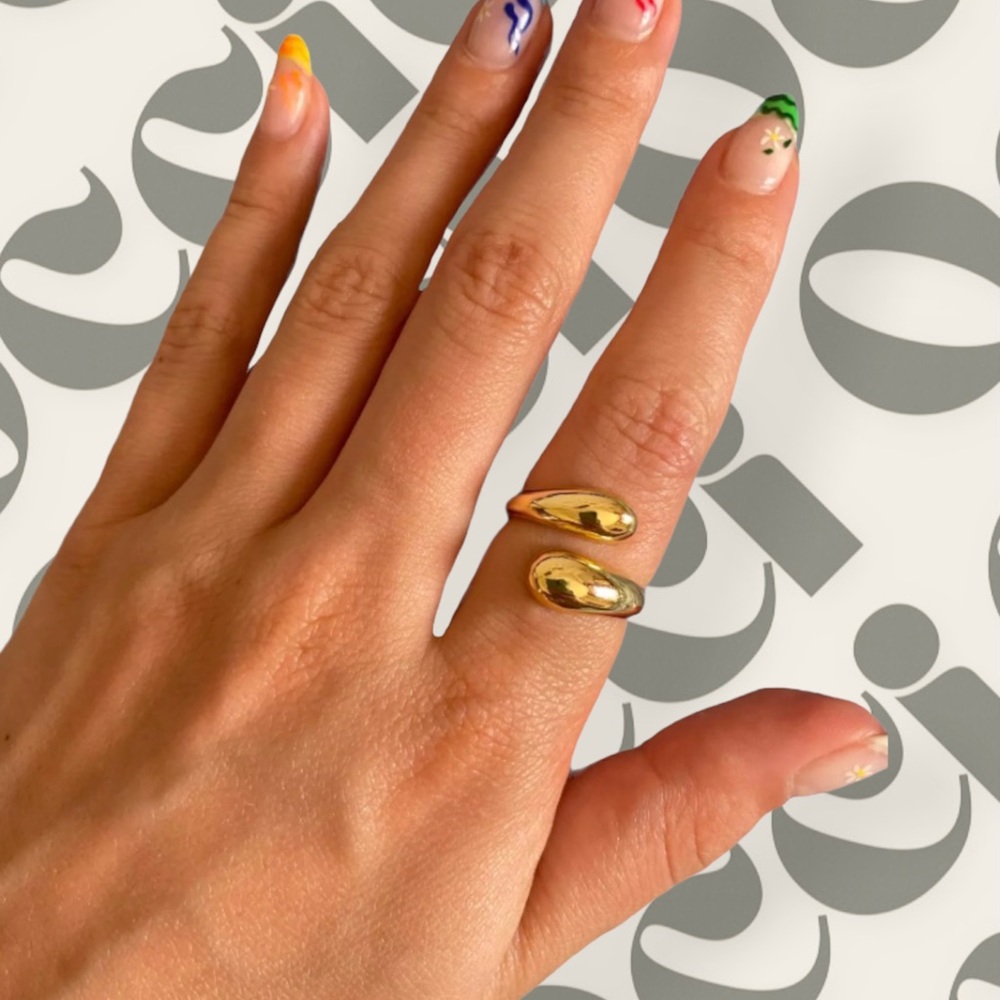 Chunky ring STERLING SILVER